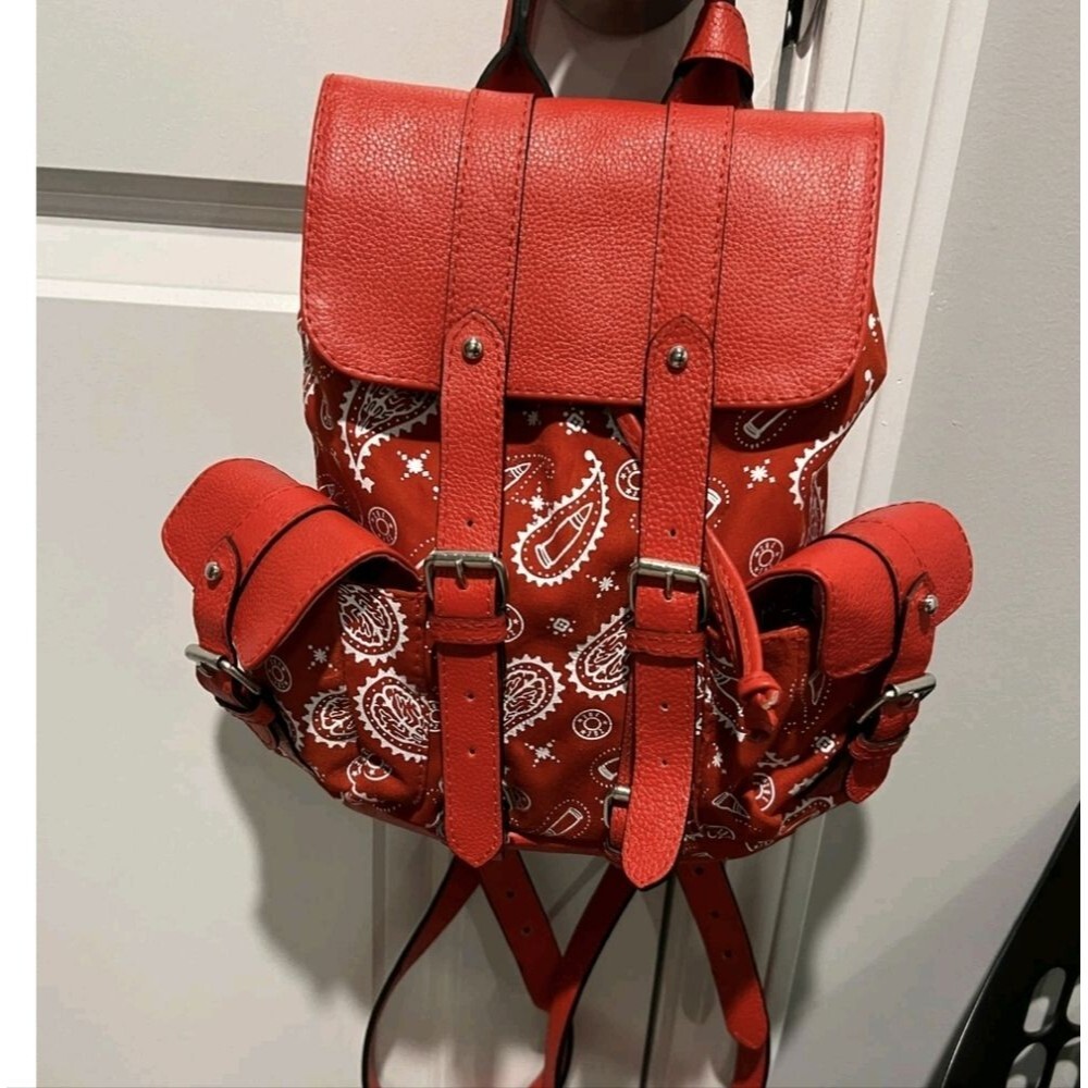 Brains B4 Bullets Mini Backpack By Michael Chrome